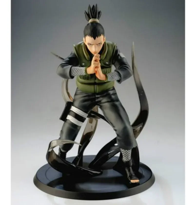 16Cm Naruto Anime Figuur Hatake Kakashi Met Bliksem Blade Nara Shikamaru Volwassen Action Figure Verzamelen Kinderen Kinderen Speelgoed gift