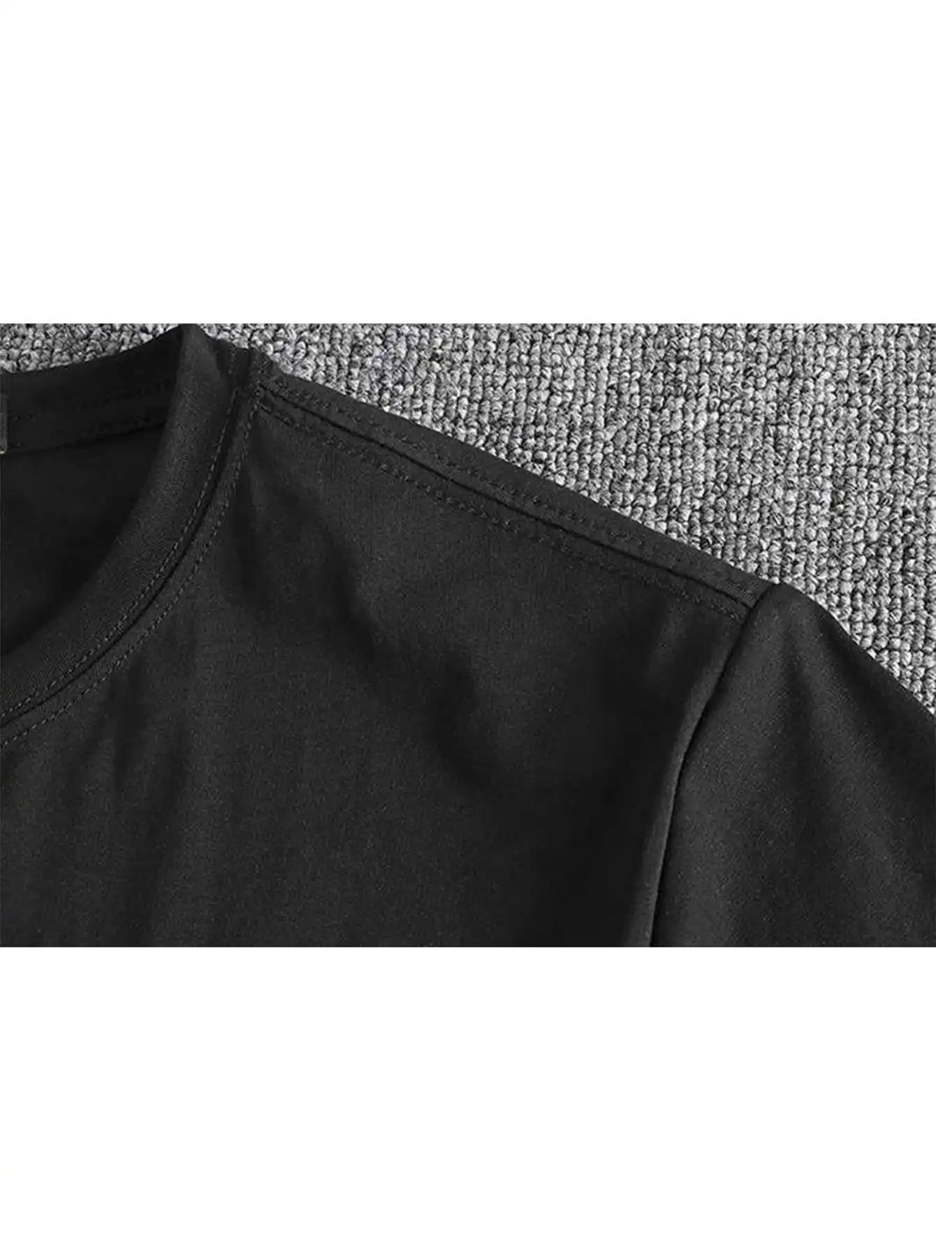 1pcs Men's t-shirts 2026 Summer 100% cotton tops Men's clothing t shirt y2k crewneck Breathable sports oversize Y2k tops view 5