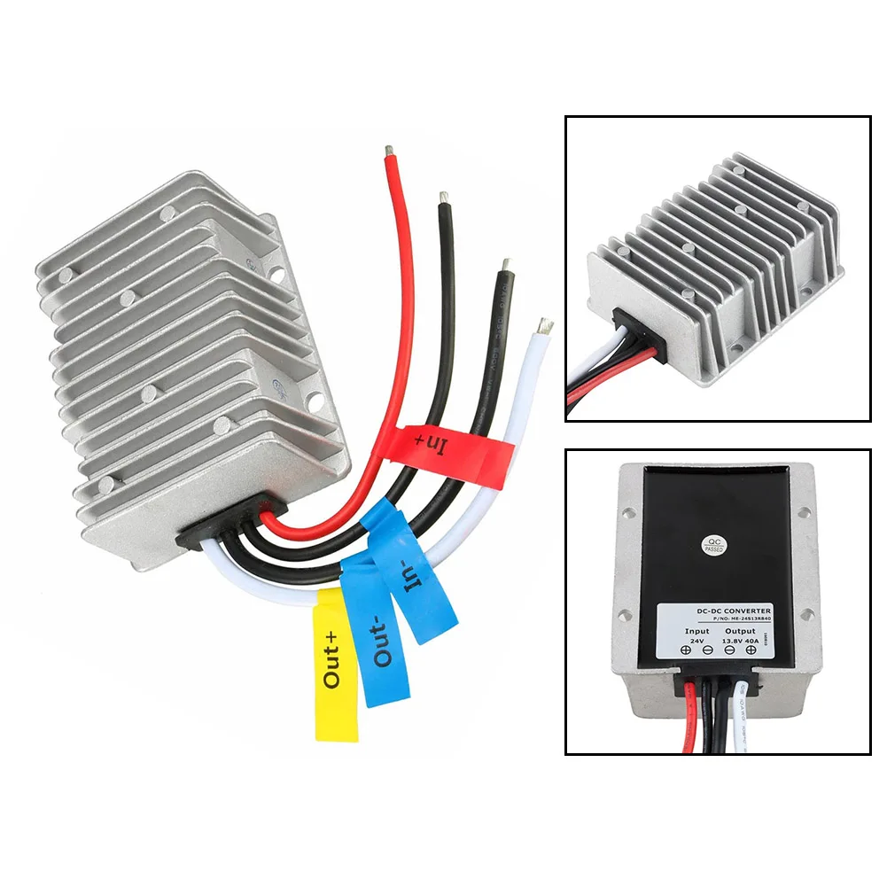 Step Down Power Converter DC 24V to 13.8V 40A 552W with Ripple Less Than 120mV for Solar and Wind Power Systems