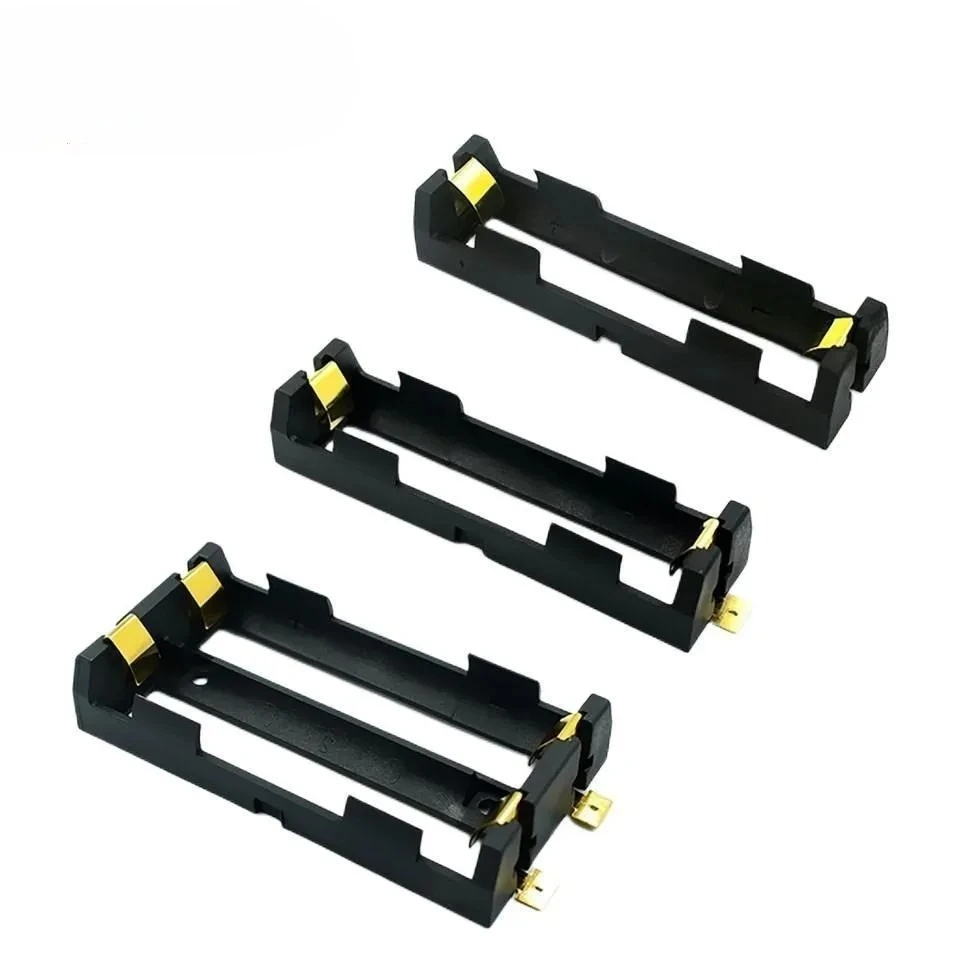 1x2x3x4x 18650 SMT Battery Holder 18650 SMD Battery Box Storage Case Container Power Bank With Bronze Pins Rechargeable SMT