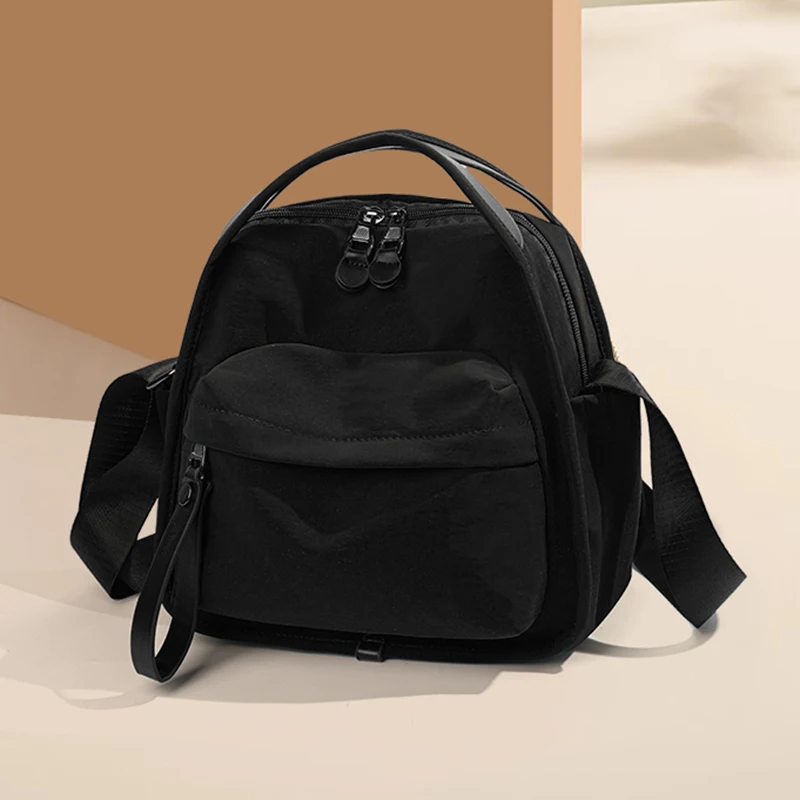 

Women Crossbody Bag Lightweight Casual Purse Tote Handbag Zipper Closure Simple Messenger Bag for Work Travel