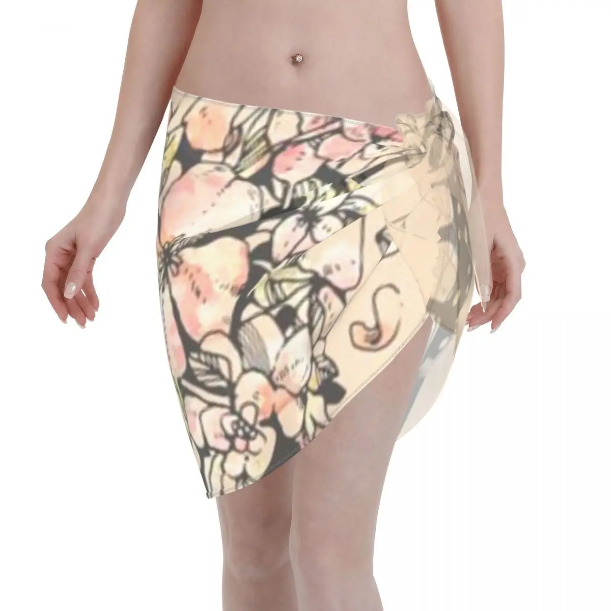 

Promotion Metamorphora Women's Beach Wrap SkirtBeach Market Wandering Spa Wrap