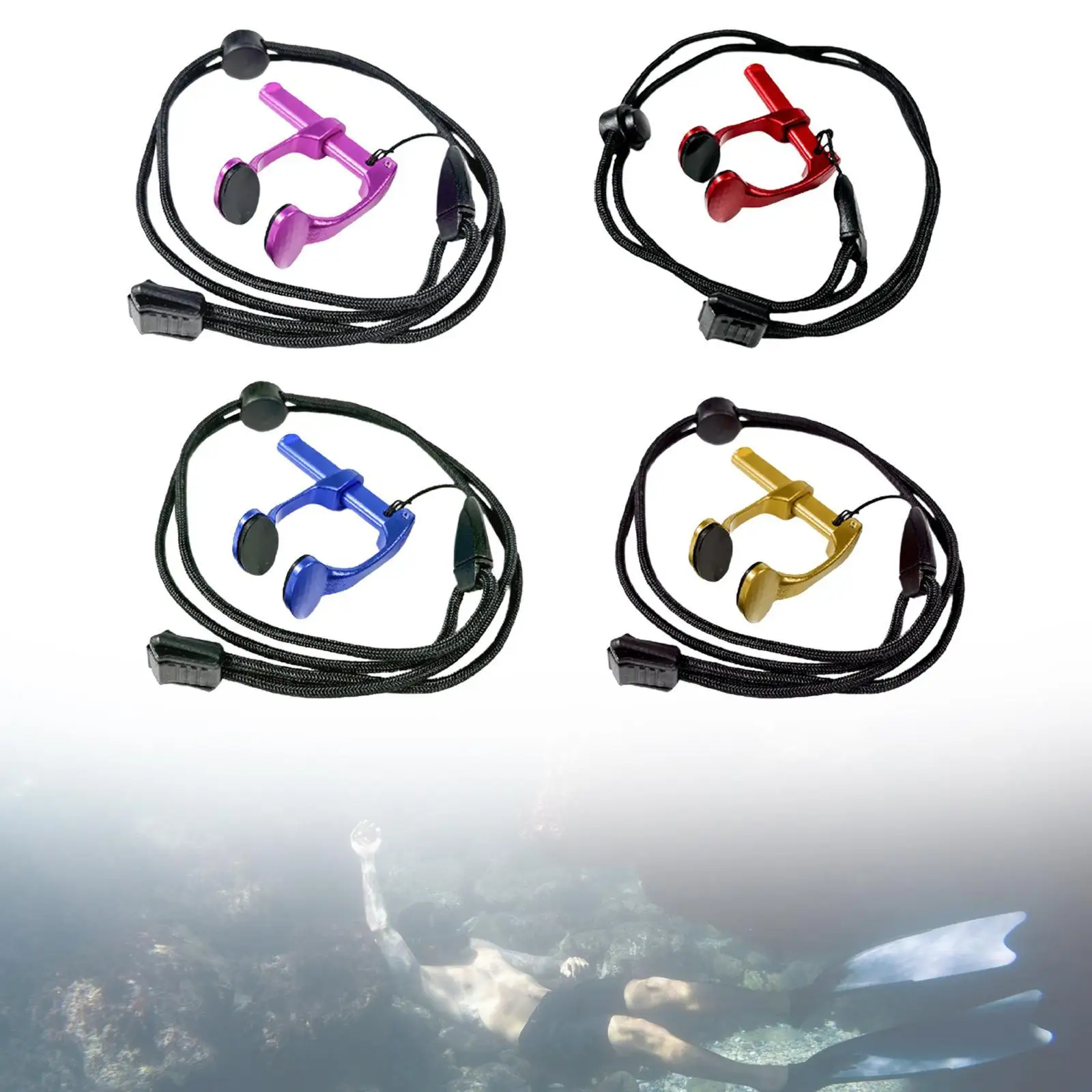 

Зажим для носа для плавания, портативная многоразовая защита для носа, принадлежности для плавания для тренировок в бассейне на открытом воздухе, для взрослых, женщин и мужчин