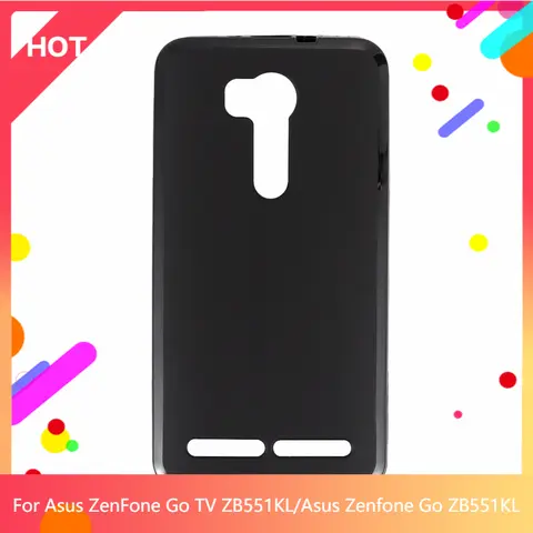 ZenFone Go TV ZB551KL Case Matte Soft Silicone TPU Back Cover For Asus Zenfone Go ZB551KL Phone Case Slim shockproof
