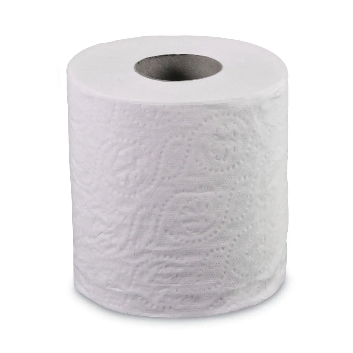 2-Ply Toilet Tissue, Septic Safe, White, 156.25 ft Roll Length, 500 Sheets/Roll, 96 Rolls/Carton