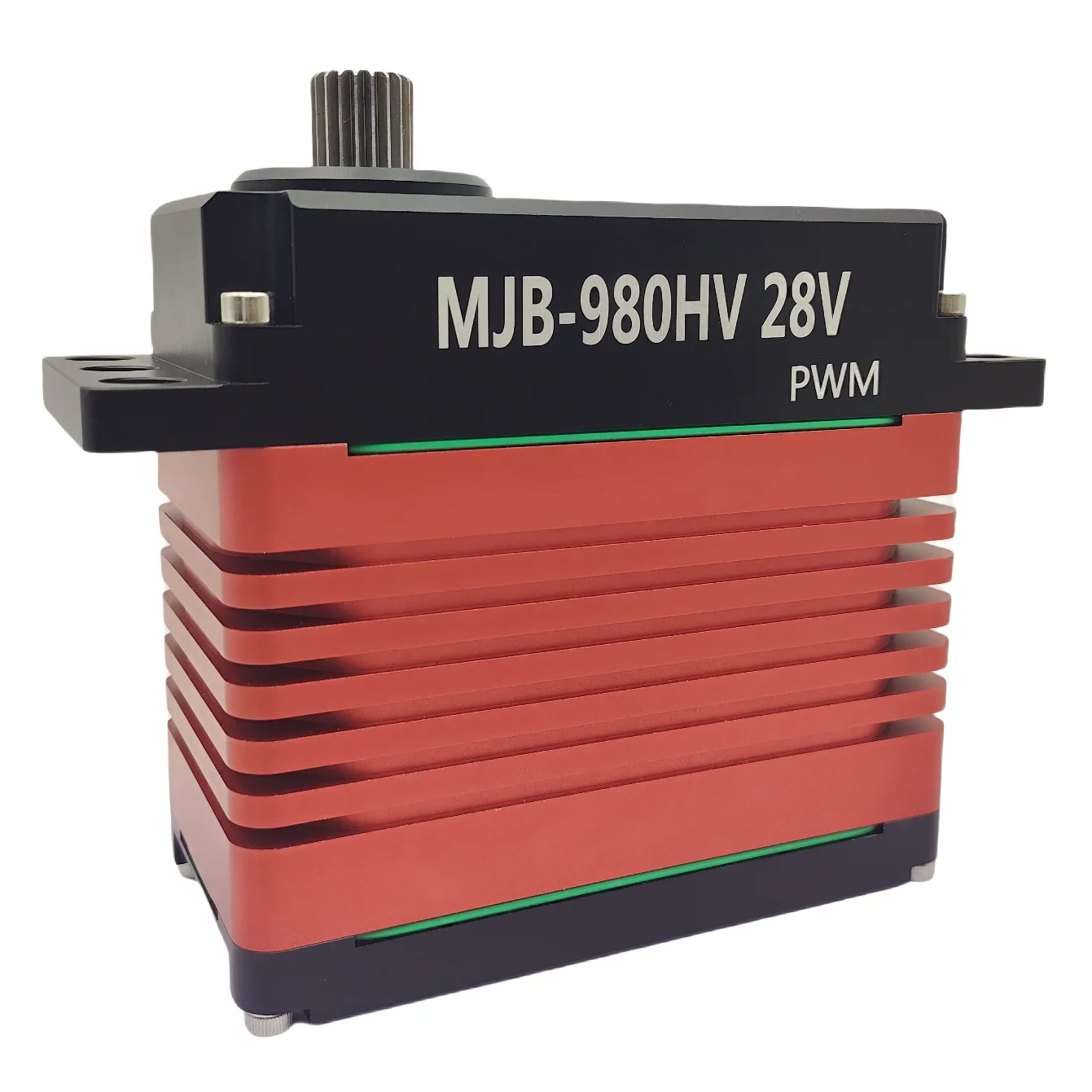 MJB-980HV 28V, 900kg-cm Super High-torque All-metal Brushless Motor Programmable Digital Servo