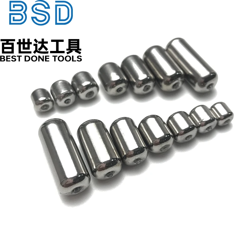 10 Pack Tungsten Worm Weights, Tungsten Bullet Weights for Bass Fishing, Fishing Bullets Weights Sinkers Bundle kit