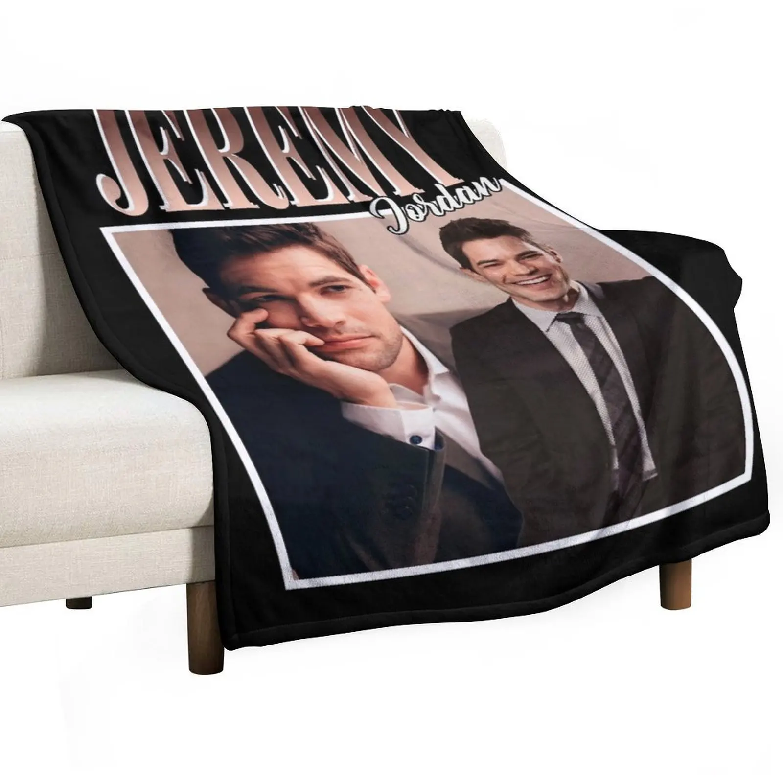 Women Men Jeremy Jordan Retro Vintage Throw Blanket Tourist Polar Blankets