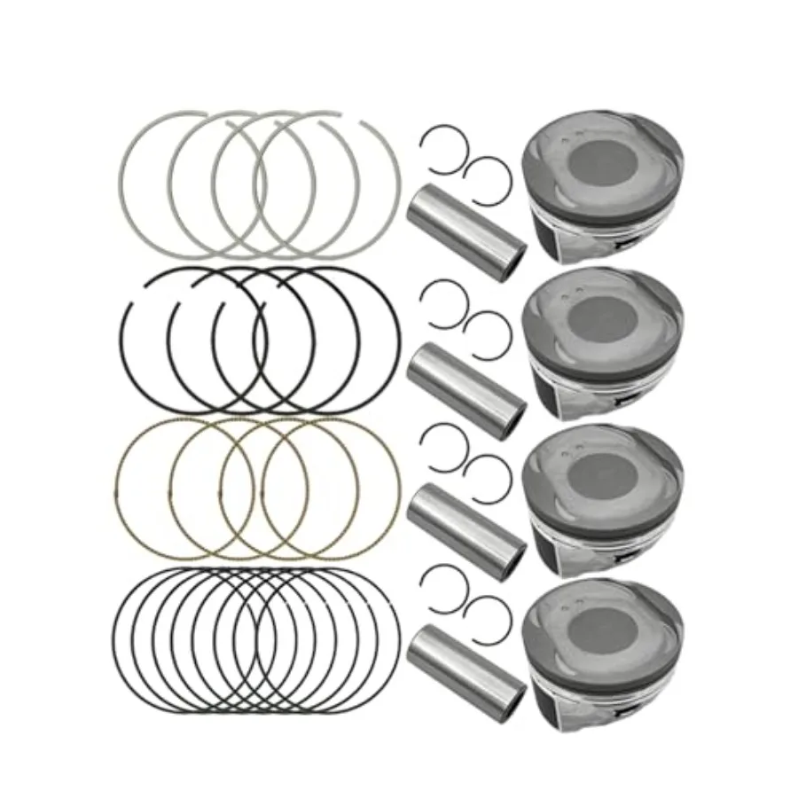 مكبس المحرك القياسي والدبوس وحلقة المفاجئة مناسبة لتويوتا ماتريكس كورولا كامري سولارا RAV4 لـ Scion xB tC 2.4L 20072013 9761