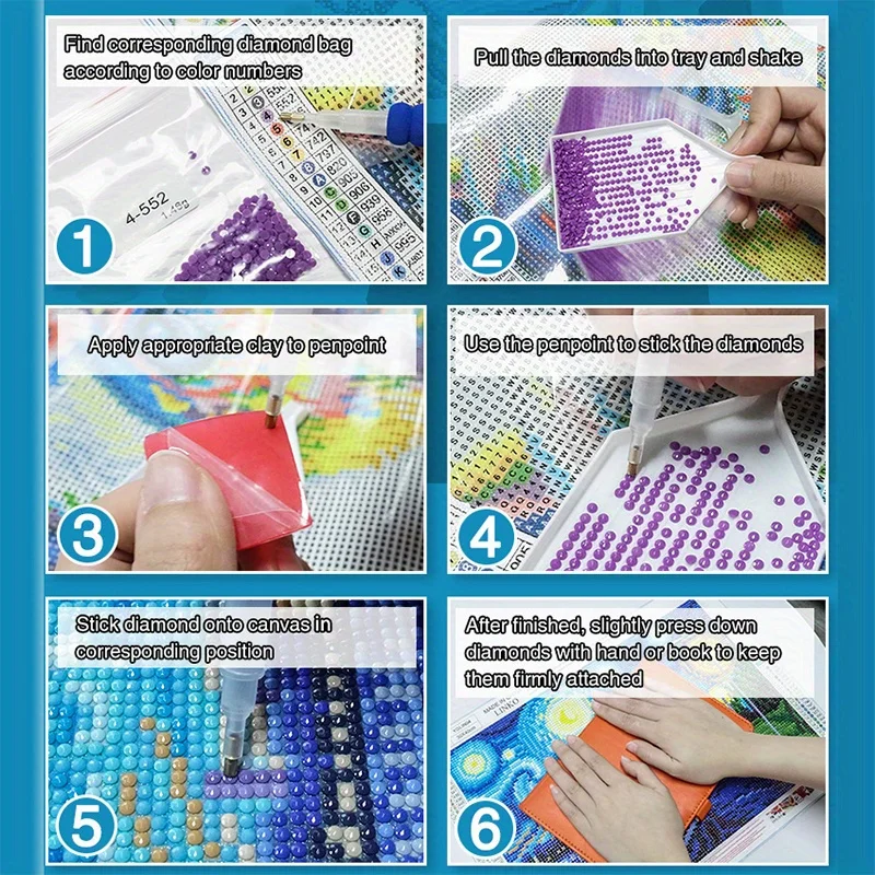 【Nuria Diamond Art】فتاة صغيرة لطيفة 100% من الراتنج FD+ab+xc مجموعة ختم الماس تحفة مثالية تستحق الشراء #6