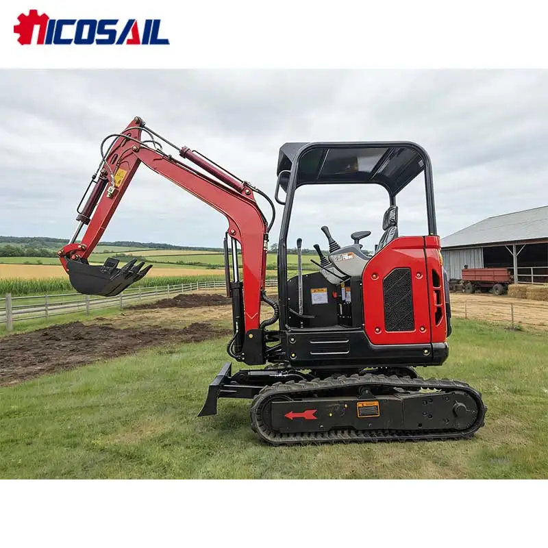 

High Efficiency Residential Mini 2.5t Excavator – Fast Operation for Backyard Landscaping, Pond Shaping & Foundation Touch-Ups