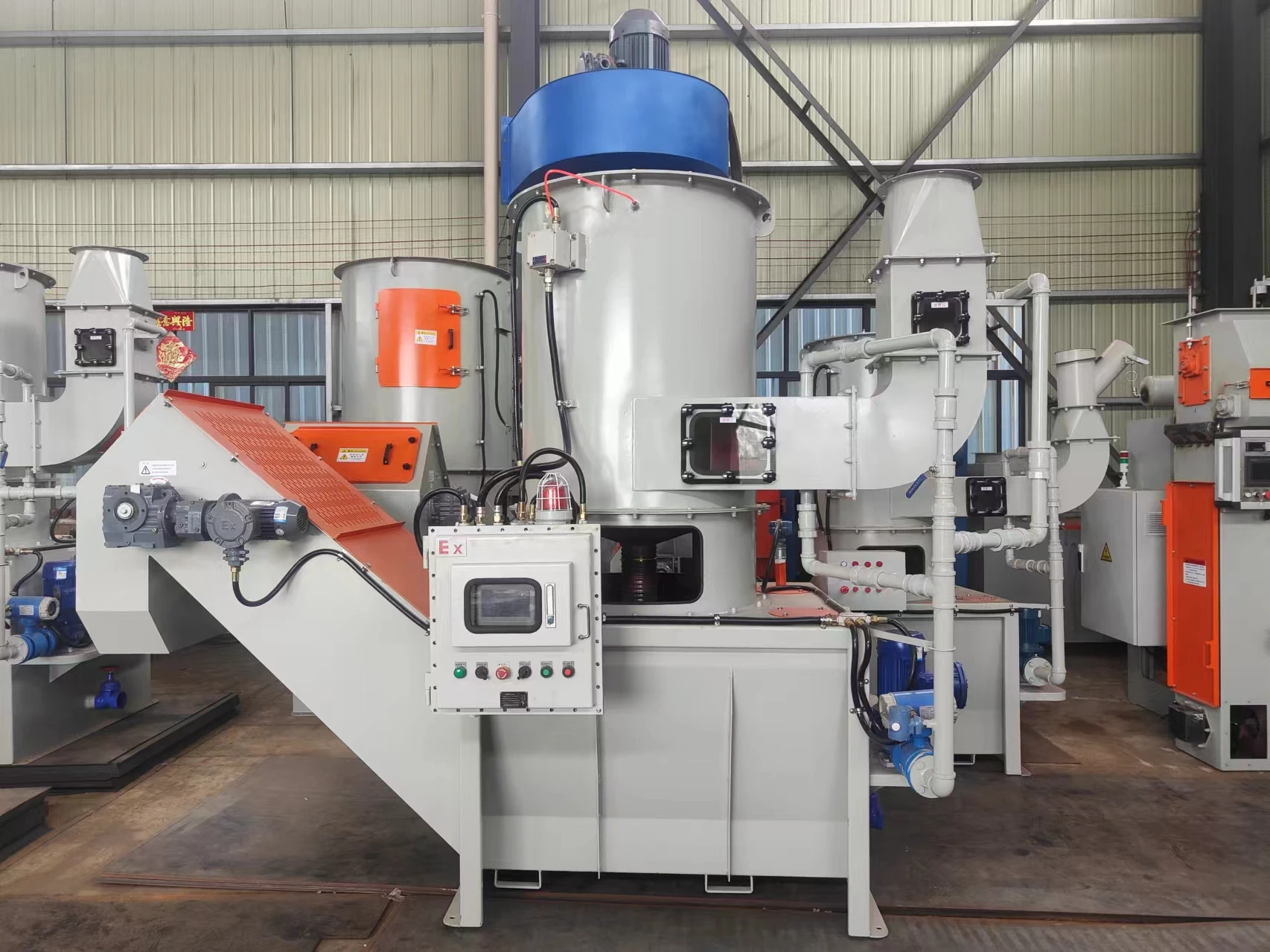 Collettore di polveri d'acqua Attrezzatura industriale efficiente per la rimozione della polvere