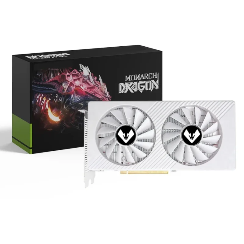 SOYO AMD Radeon RX580 8GB Gaming-Grafikkarte 2048SP GDDR5 256Bit PCIE 3.0 x16 DP DVI RX580 8GB GPU Desktop-Computer-Videokarte