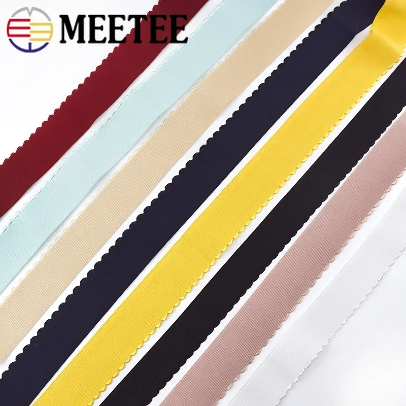 3/5/10M 40mm Elastic Bands Nylon Rubber Band Underwear Trousers Waist Strech Tape Webbing Garment Belt DIY Sewing Accessories