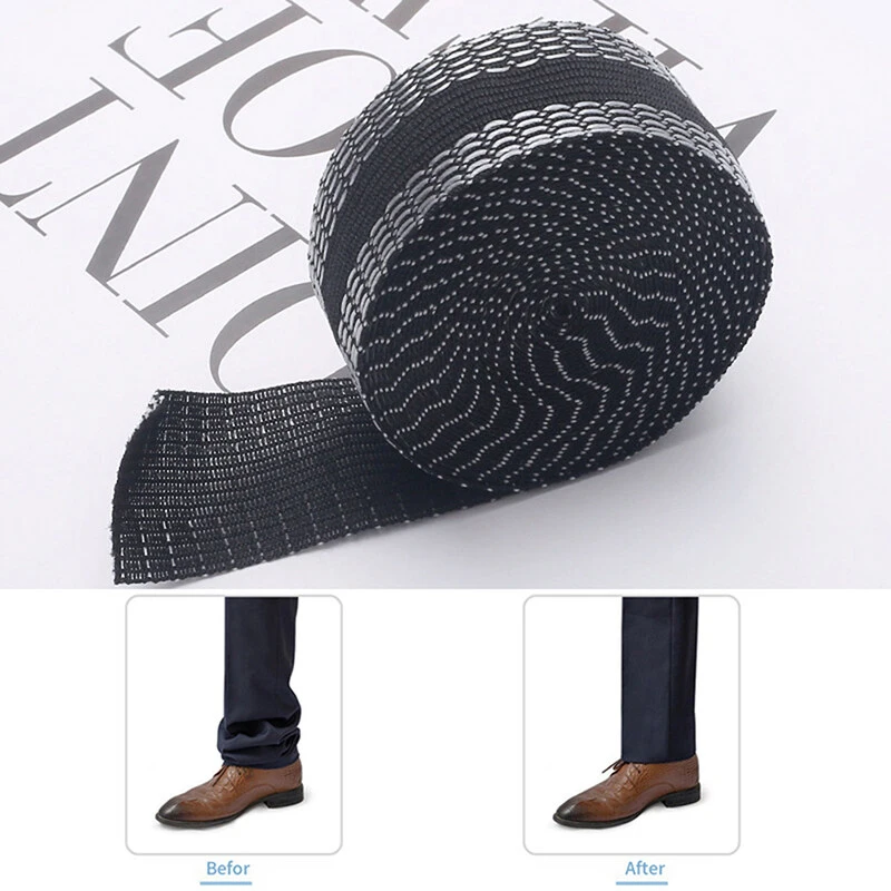 1/2/3/5M Pants DIY Self-Adhesive Shorten Repair Tape for Jean Pants Apparel Pants Paste Length Adjustable Suspenders Accessories