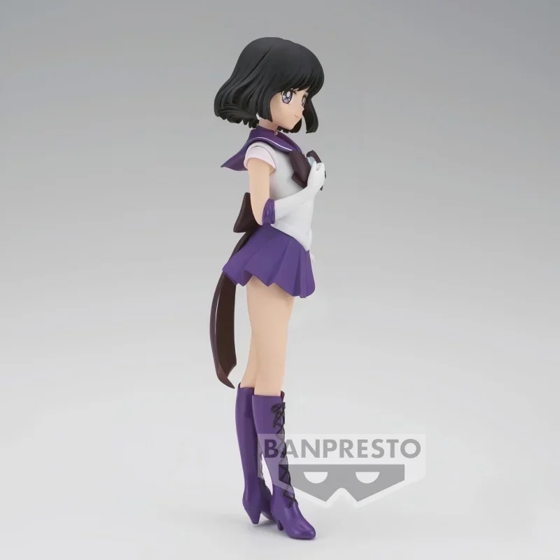 Hot 18cm Original Banpresto Sailor Moon Action Figures Toys Model Glitter＆glamours Sailor Saturn Pluto Pvc Collection Gifts