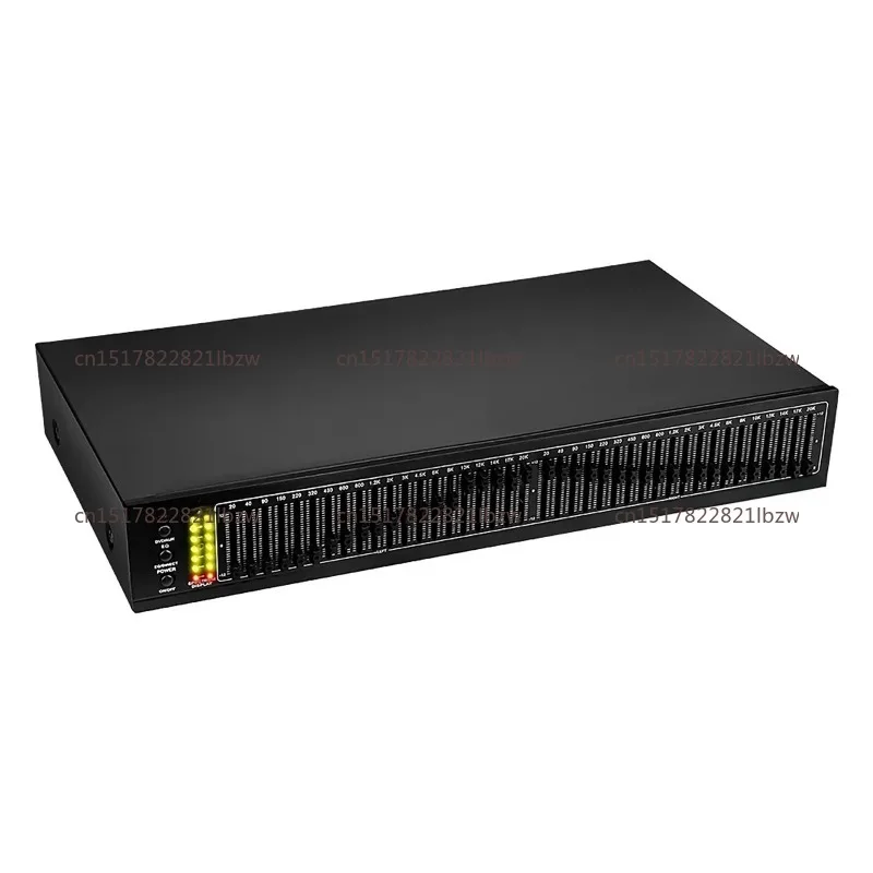 Ecualizador Estéreo Dual de 20 Segmentos, Preamplificador, Ecualizador de Tono, Agudos, Medios, Bajos, Ecualizador de 40 Bandas, Bluetooth Integrado