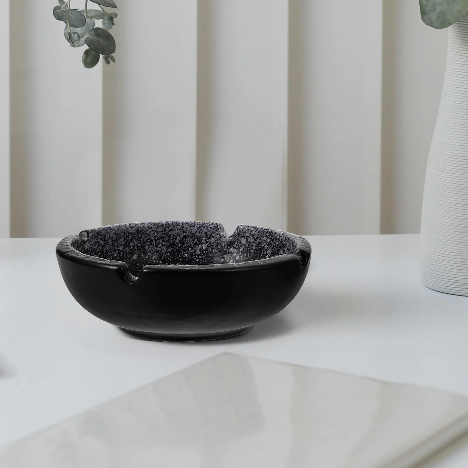 

Cigarette Ashes Holder Vintage Ashtray Desktop Adornment Butt Containers Smoker Gift Porcelain Ornament