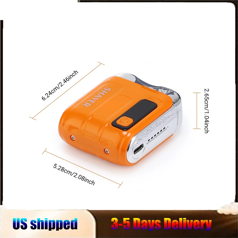 

Новая мини-электробритва, бытовая автомобильная умная бритва, цифровой дисплей, двухлезвийная перезаряжаемая бритва, мощный триммер для бороды, инструмент