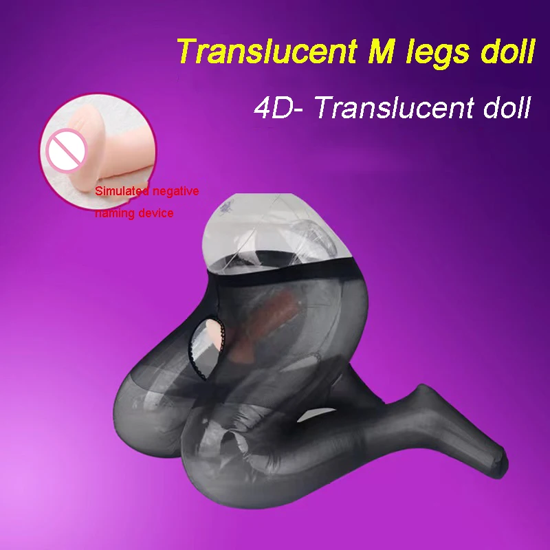 Inflatable Sex Doll Set M Pose Realistic Vagina Pocket Pussy Transparent Inflatable Love Doll Sex Doll Toy For Men Masturbator