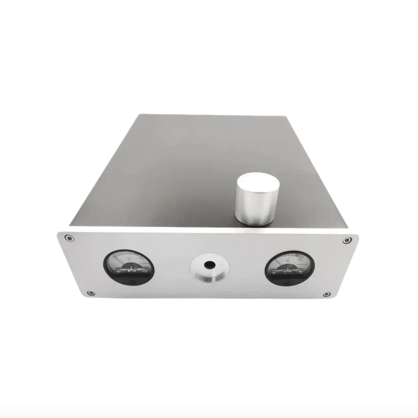 All-Aluminum Alloy Chassis Enclosure, VU Meter Preamplifier Tube Amplifier, Decoder, Power Filter (190*62*239/314mm)
