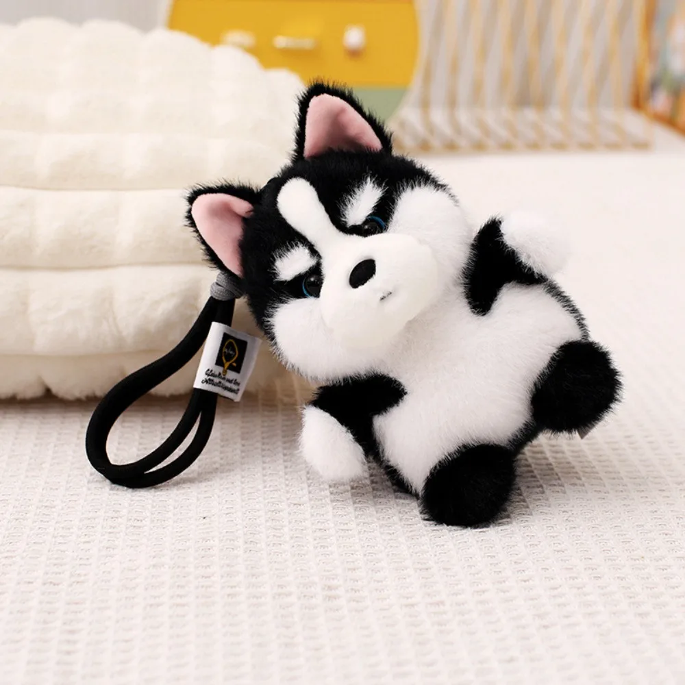 

Puppy Dolls Dog Plush Pendant Stuffed Animal Schnauzer Husky Corgi Plush Bag Charm Shiba Inu Dog Stuffed Keychain Car Decor