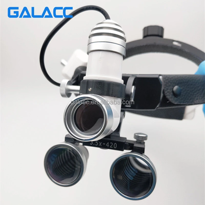 

New 2.5x 3.5x Den tal Eye Loupe Magnifier Den tal surgical binocular loupes portable surgical binocular optical glass for dentis