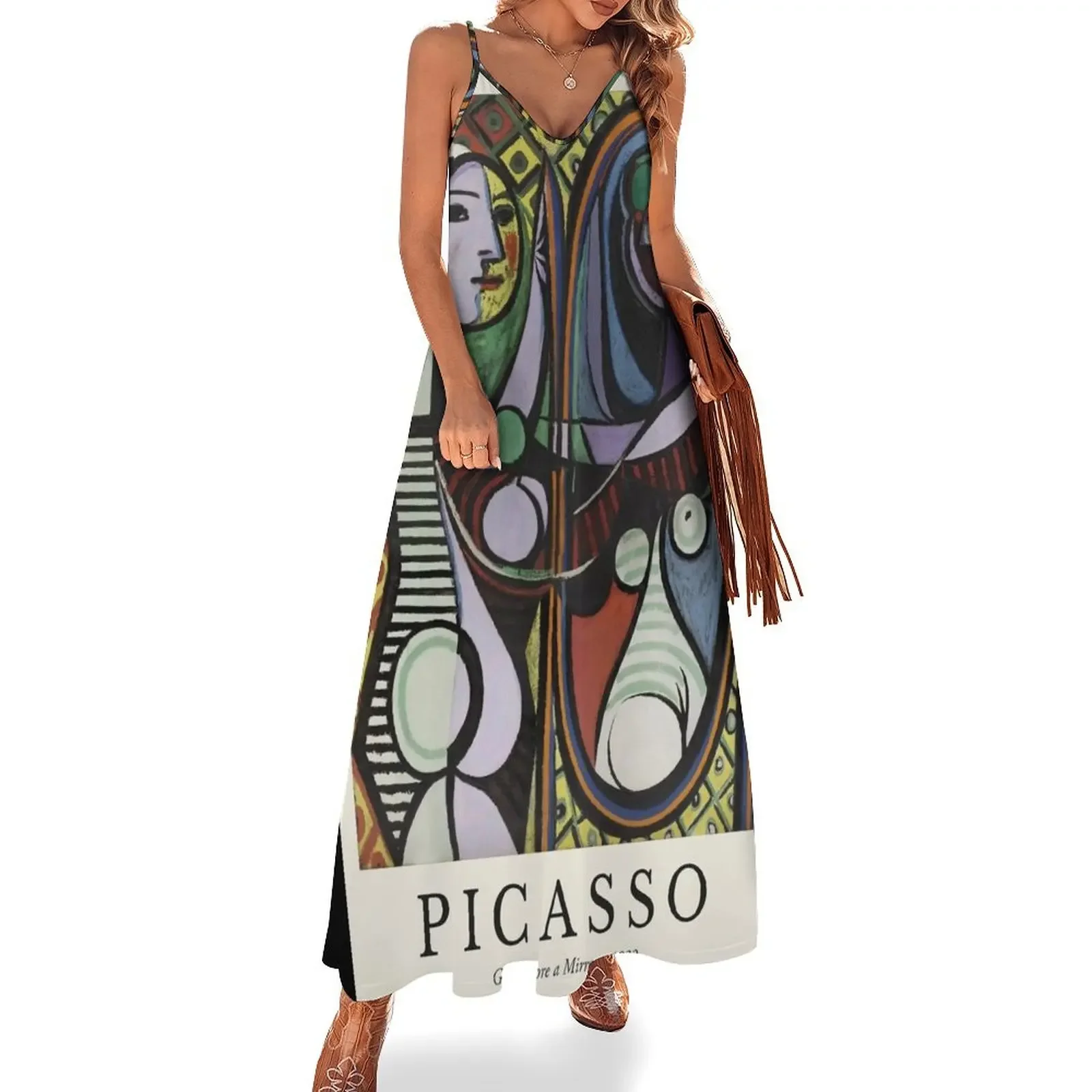 

Girl before a Mirror Sleeveless Dress womens dress woman dress Women's skirt