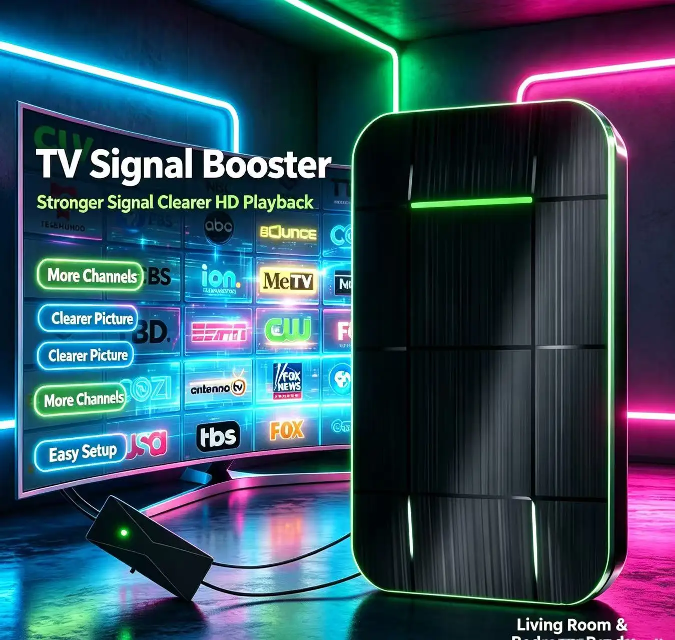 Indoor DTMB Digital TV Antenna 4K 1080P High-Definition Cross-Border Export Special TV Receiving Antenna for TV Reception