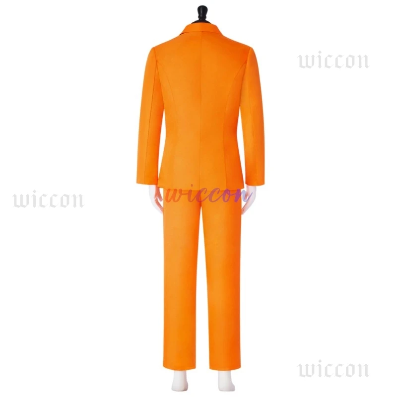 Disfraz de Bester Matt Servitto, traje de abrigo amarillo, conjunto de Cosplay, traje de juego de rol de payaso, traje de película para hombres y niños