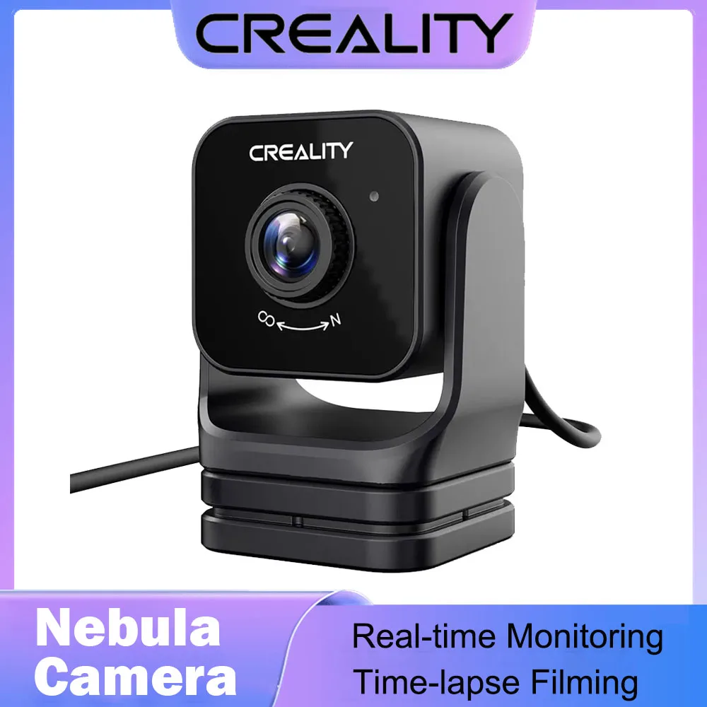 Creality Nebula Camera New Upgrade 3D Printer 24 Hour Real-time Monitoring Time-lapse Filming Spaghetti Detection Manual Focus