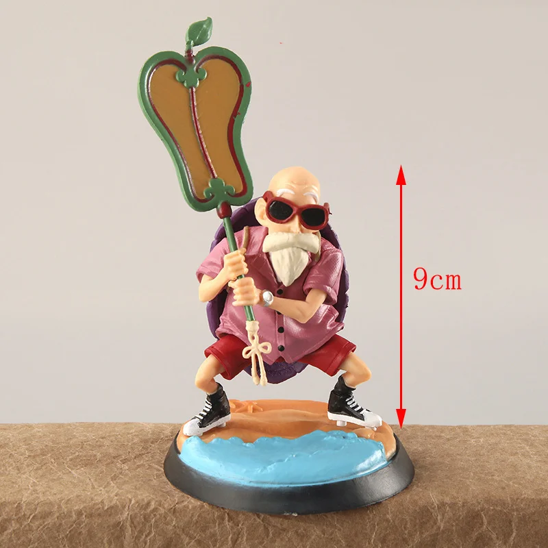 Dragon Ball Anime CharactersMaster Roshi Figure,Kame Sennin Figure Anime Statues Figurine PVC Figure Standing Posture Collection