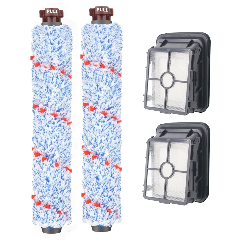 Filter Hepa Sikat Rol untuk Penyedot Debu Bissell CrossWave 1785 Seri 1785G 1785V 1785W 1868 2306, Suku Cadang Pengganti