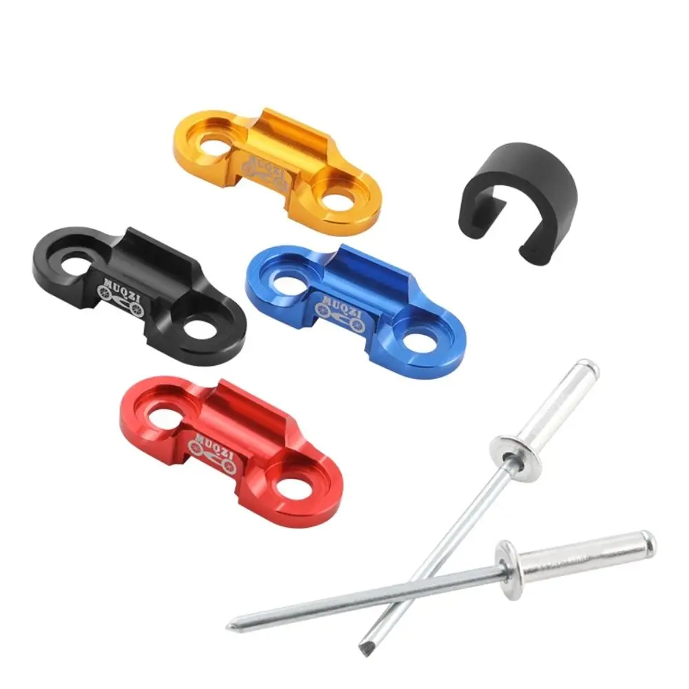 

Направляющая велосипедного тормозного троса из алюминиевого сплава, стабильная прочная пряжка для трубы, базовая рама, C-зажимы, детали велосипеда, зажим для проволочной трубки, складной велосипед