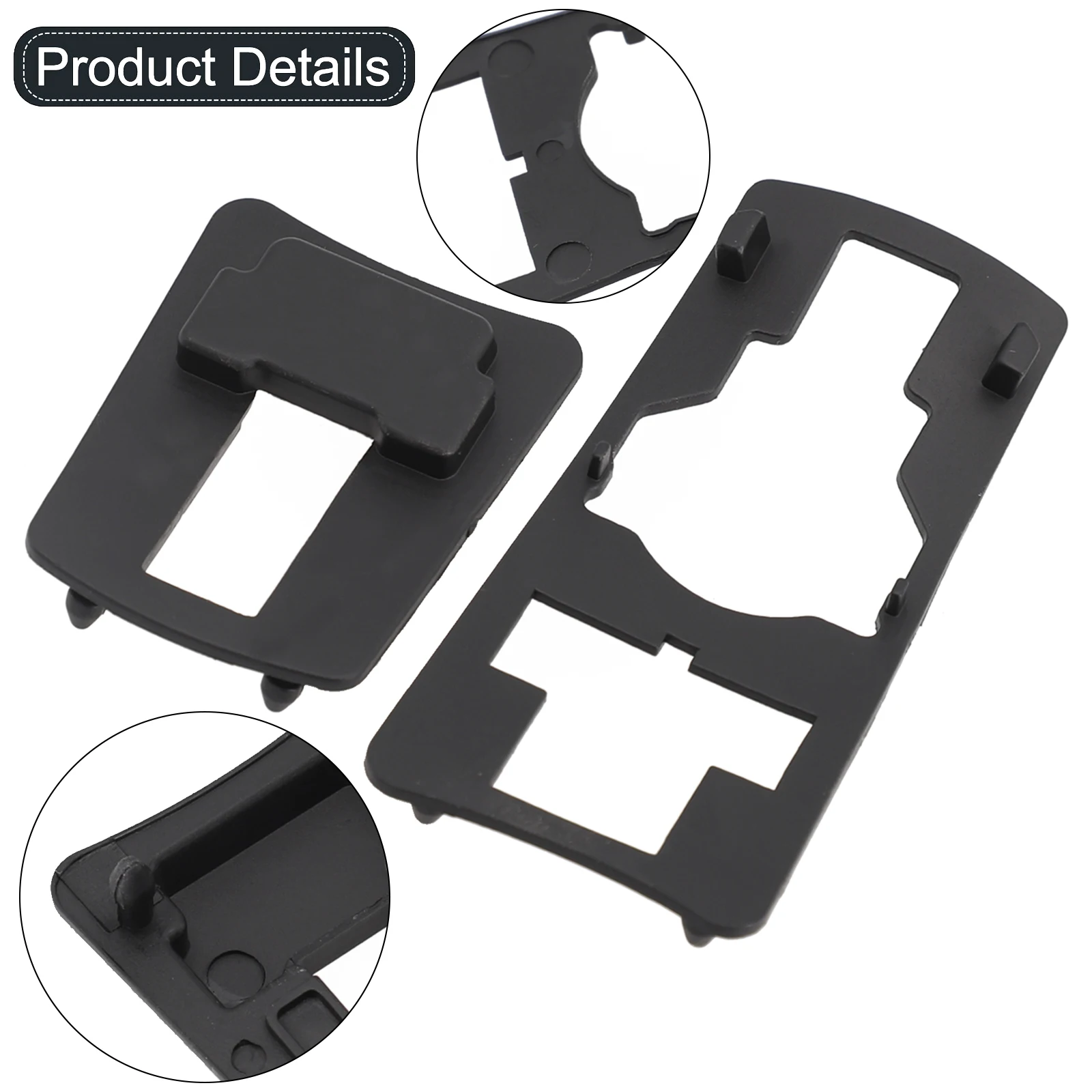 Exterior Door Handle Gasket Vehicle Exterior Replacement 2 Pieces Direct Replacement For Freelander 2 2006-2014