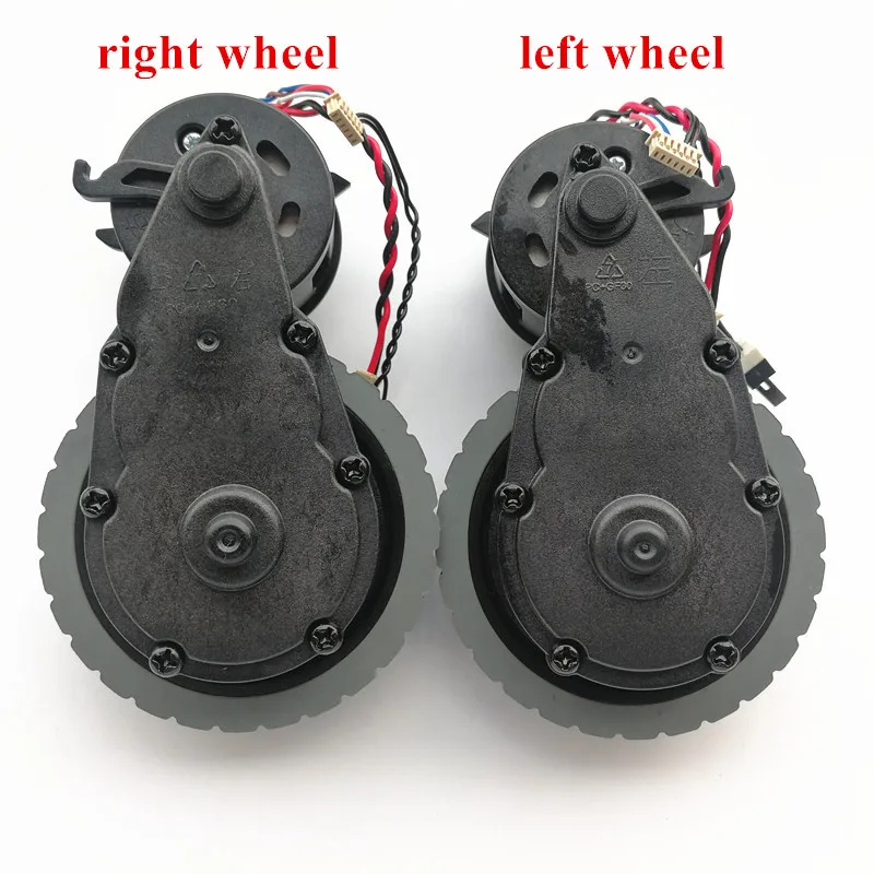 Vacuum Cleaner Right or Left WHEEL Motor ASSEMBLY for Ecovacs Deebot DE55 DE53 DE5G Robot Vacuum Cleaner Parts WHEEL ASSEMBLY