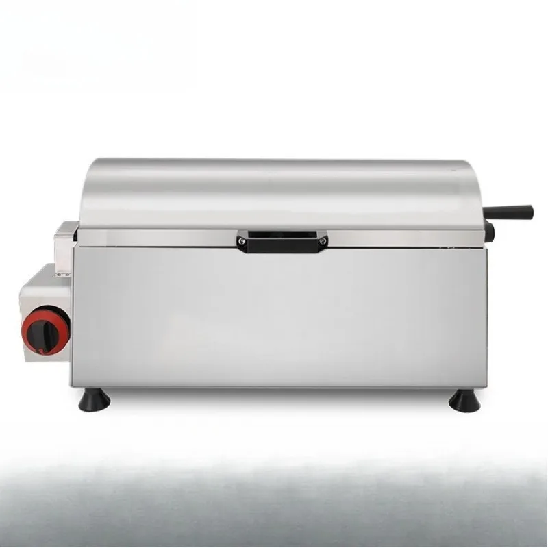 Gas spread egg machine granular chicken cake baking snack machine