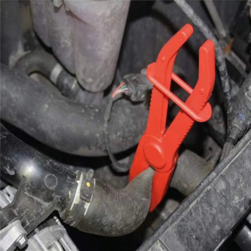 

A19F-12 Pack Hose Clamp Pliers,Line Clamps Pinch Pliers For Brake Hoses, Fuel Hoses,Gas Lines,Coolant Hoses,Radiator Hoses