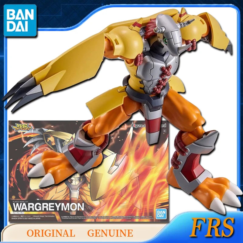 

Bandai Original Genuine Figure-rise Standard Digimon Adventure WARGREYMON Anime Action Figures Toys for Kids Gift Assembly Model