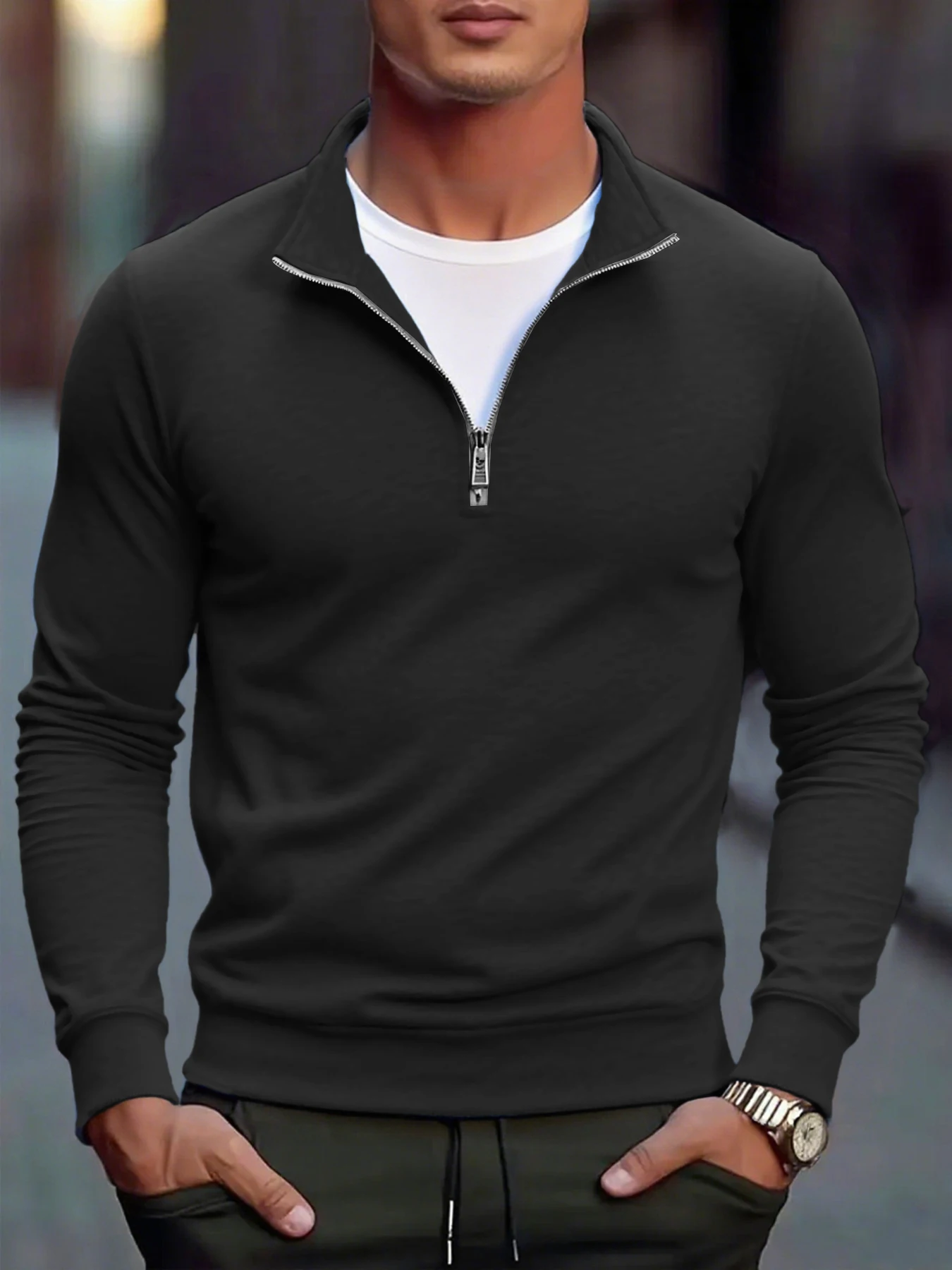 black