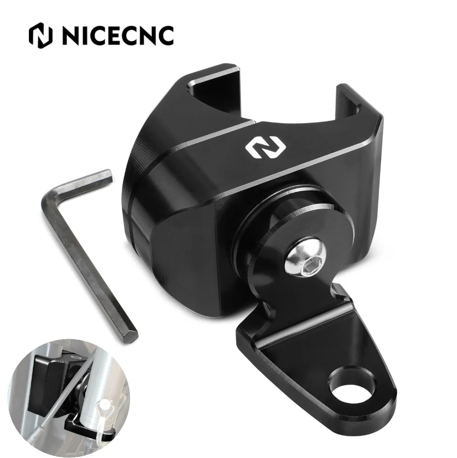 NICECNC For Polaris Ranger XP 900 1000 Pro Fit Cage Mid-Size General Most Full-size Can-Am Maverick Whip Light Mount Bracket UTV