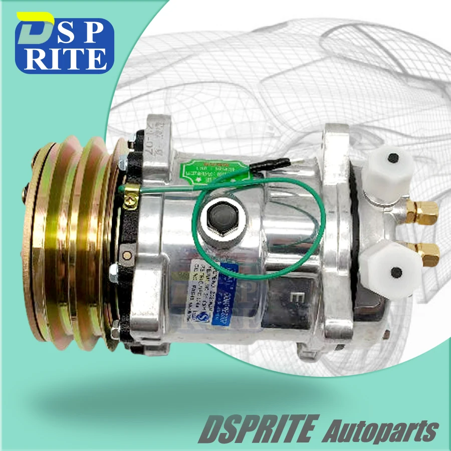 

Auto Air Conditioner AC Compressor Universal 6664 6626 4509 4510 5720 S6626 S6664 for Sanden 508 5H14 12V 24V 2GA SD5H14 SD5S14