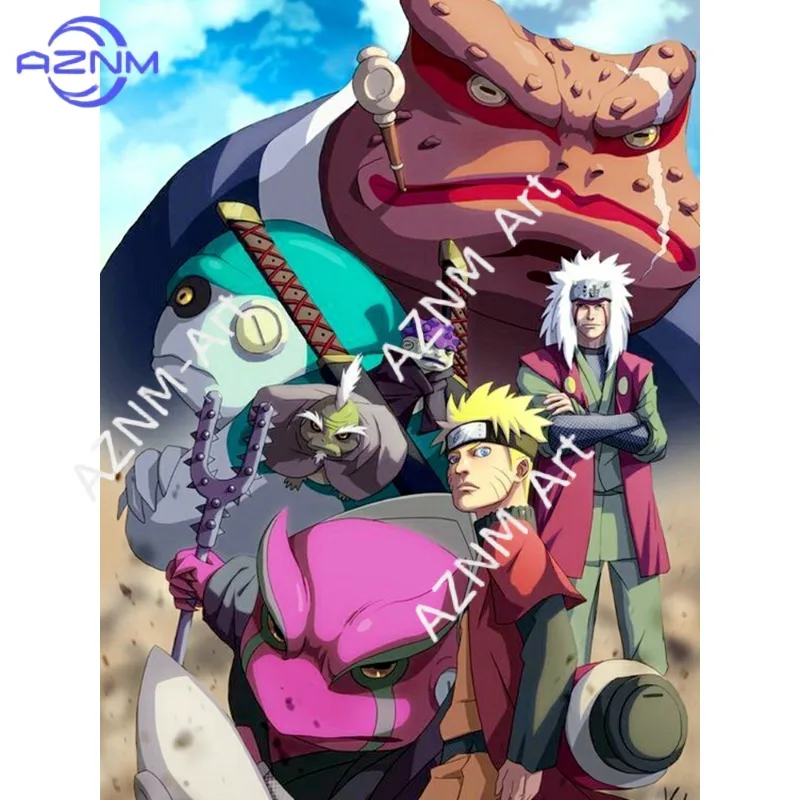 1 Stück Naruto Shippuden japanische Cartoon-Hausdekor-Poster für Wohnzimmer, Schlafzimmer, Heimdekoration, Kindergeschenke