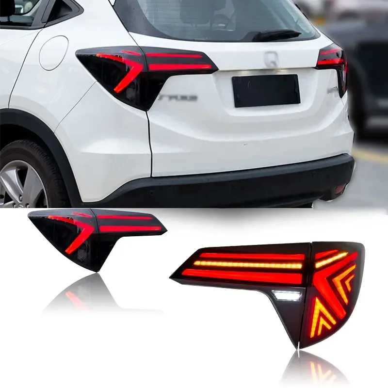 DK Motion Car Taillight Led Tail Lamp Light For Honda Vezel 2014 2015 2016 2017 2018 2019