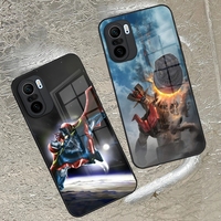 UFO Robot Goldorak Phone Case for Xiaomi Redmi Note 14 13 12 11 Ultra Pro Lite 5G toughened glass Cover