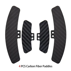 4 Carbon Fiber Paddles for Fanatec ClubSport Magnetic Shifter Module Available