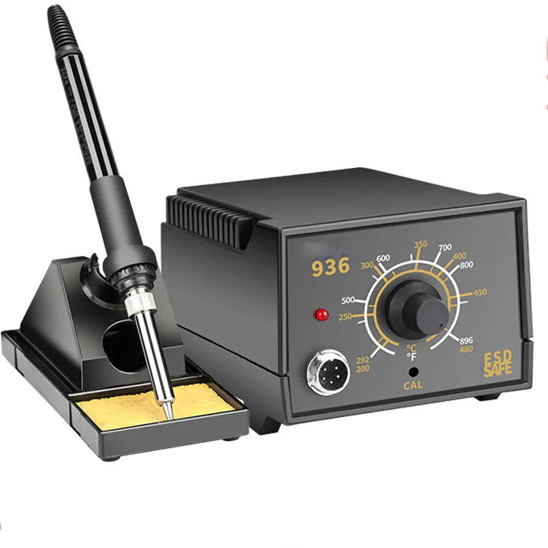 

936S Electric Soldering Iron Adjustable Temperature Home Repair Welding Tool Set Solder Gun 60W Constant Soldering Station