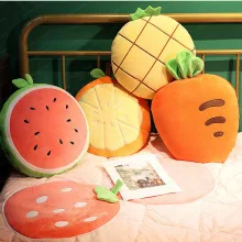 Cute Fruit Car Office Dual-purpose Throw Pillow Quilt 180 * 150cm Nap Blanket Multi-function