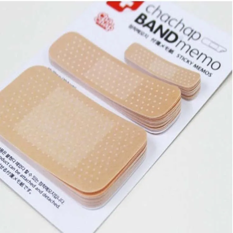Bandage Shape Sticky Notes Note Stickers Writable Labels  Note Set Point Marker Bookmark Blinder Page Flags Memo Tape Flags