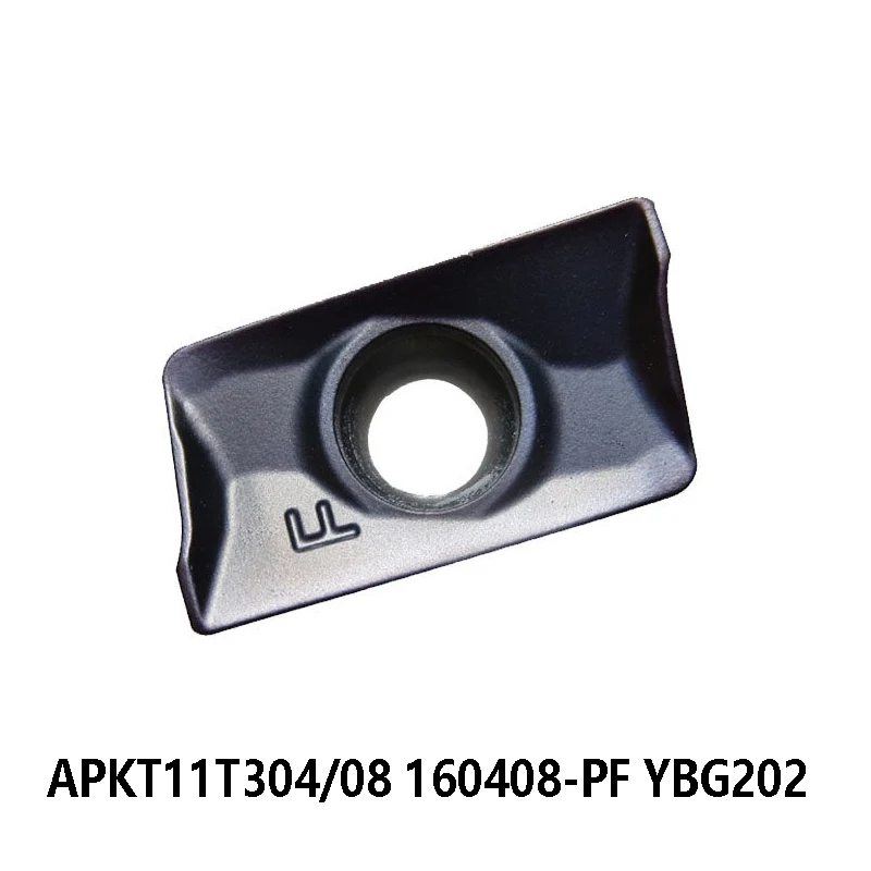 الأصلي APKT APKT11T304 APKT11T308 APKT 160408 PF YBG202 YBG302 YBG102 YBC302 آلة أدوات الكمبيوتر مخرطة القاطع تحول إدراج بار #4